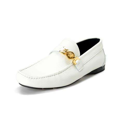 mocasin versace|versace men's loafers.